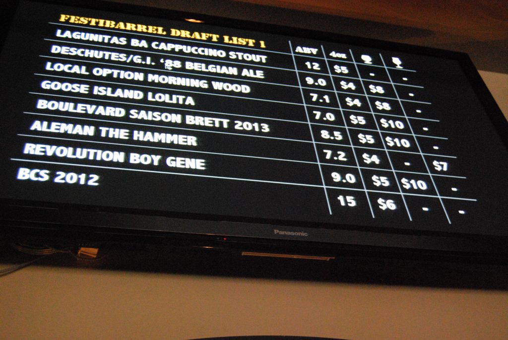 Want to experience Festibarrel 2014?  Stare at this for 3 hours, hoping something will change.