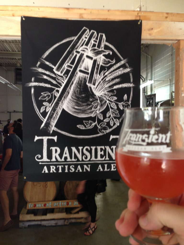 Cheers to Transient on a successful bottle release! Raspberry Maigre pictured.