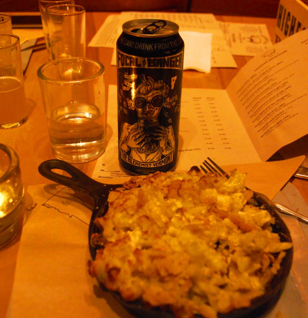 Focal Banger with Prohibition Pig's mac and cheese.