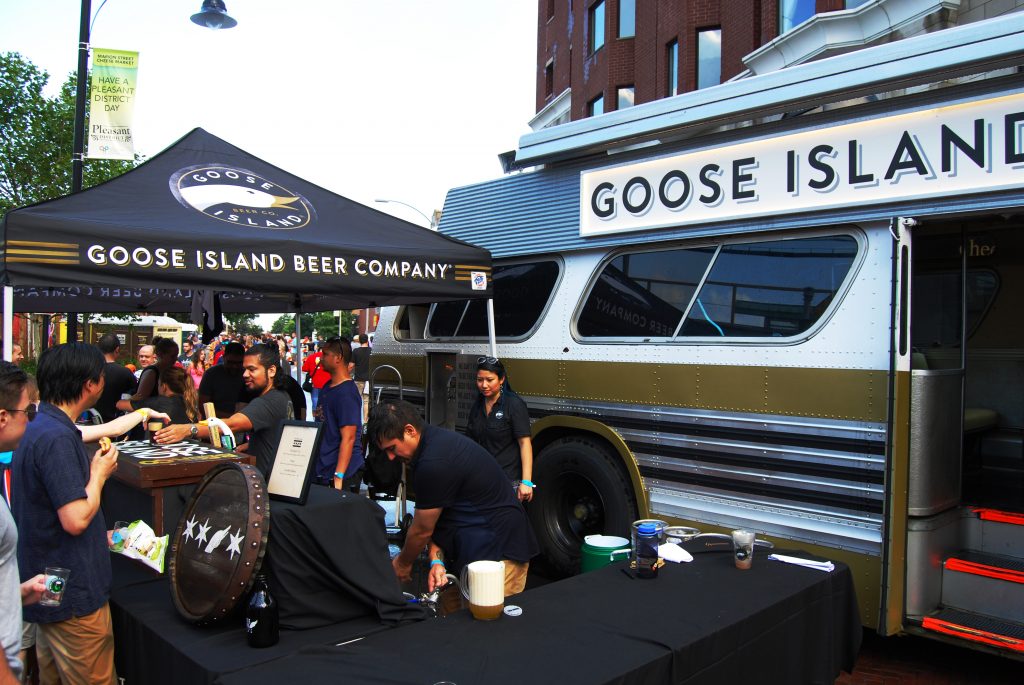 Goose Island and Goose Island Clybourn's setup.