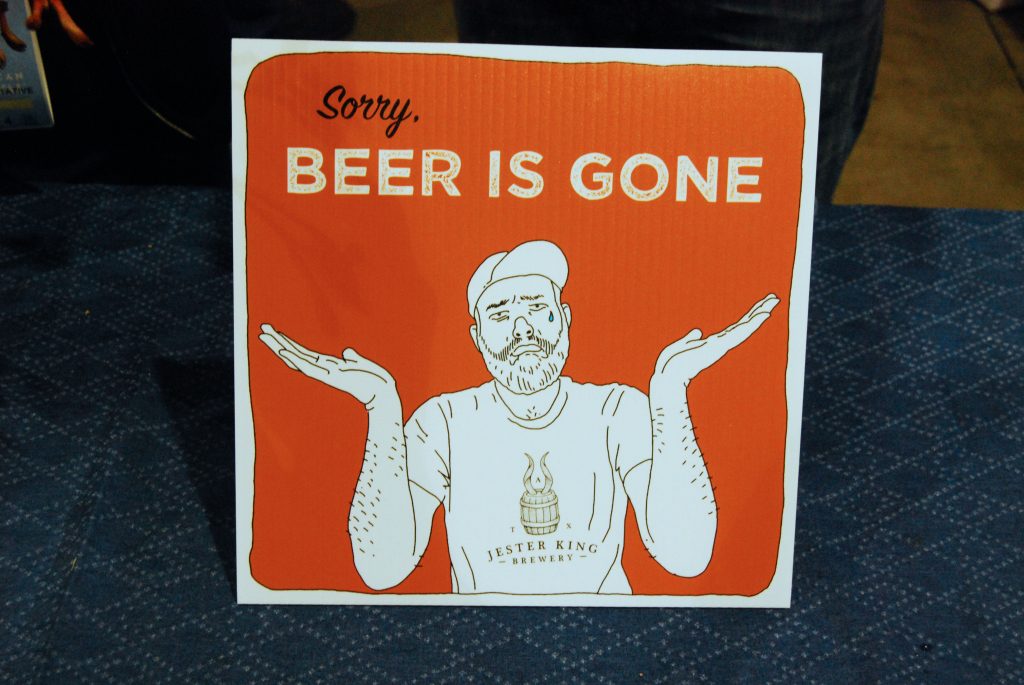 GABF attendees saw this. A lot.