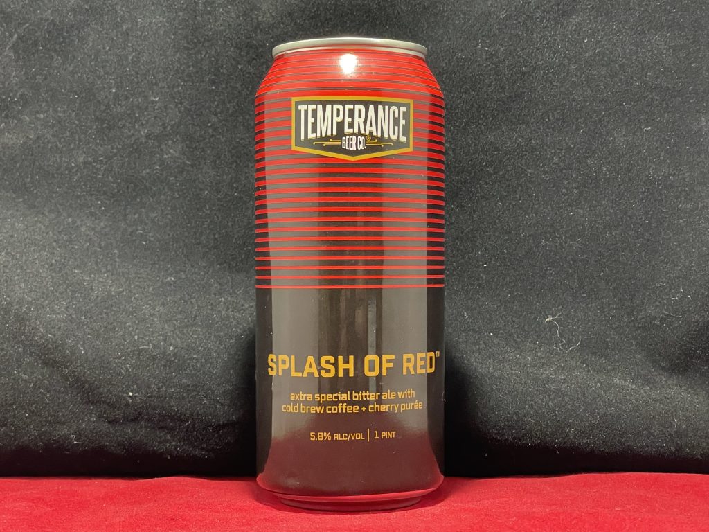 temperance splash of red